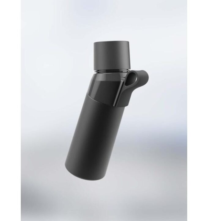 Gen 2 Steel Flaschen Pitch Black Gen 2 Steel Flaschen Pitch Black