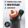 Gen 2 Steel Flaschen Pitch Black Gen 2 Steel Flaschen Pitch Black