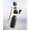 Gen 2 Steel Flaschen Pitch Black Gen 2 Steel Flaschen Pitch Black