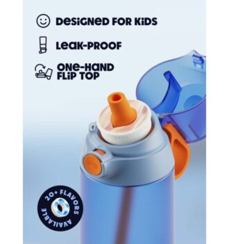 Sipper Flaschen Dolphin Blue