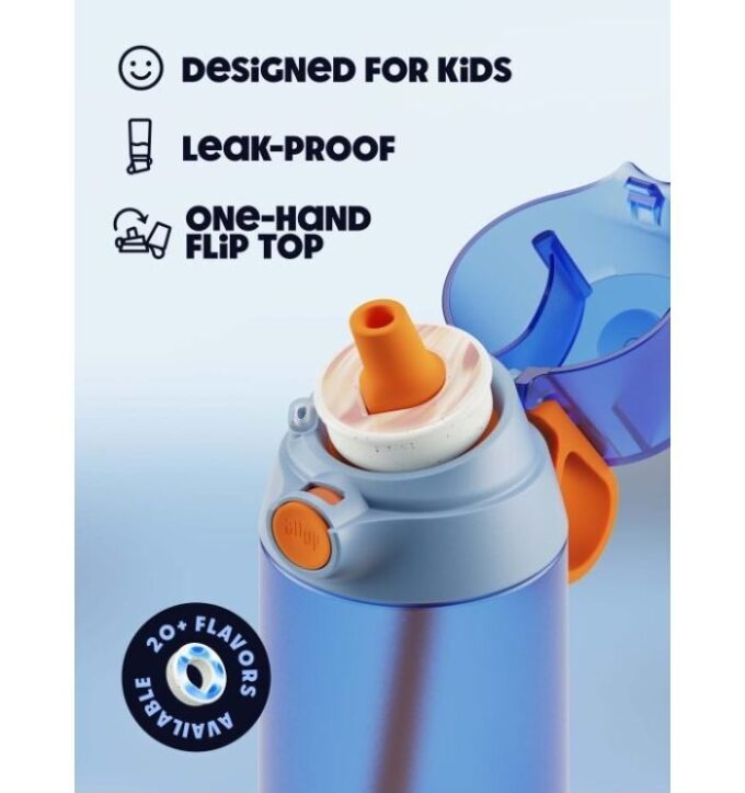 Sipper Flaschen Dolphin Blue Sipper Flaschen Dolphin Blue
