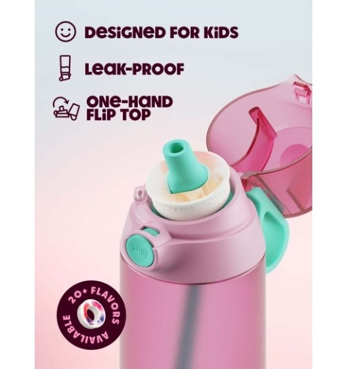 Sipper Flaschen Shrimp Pink Sipper Flaschen Shrimp Pink