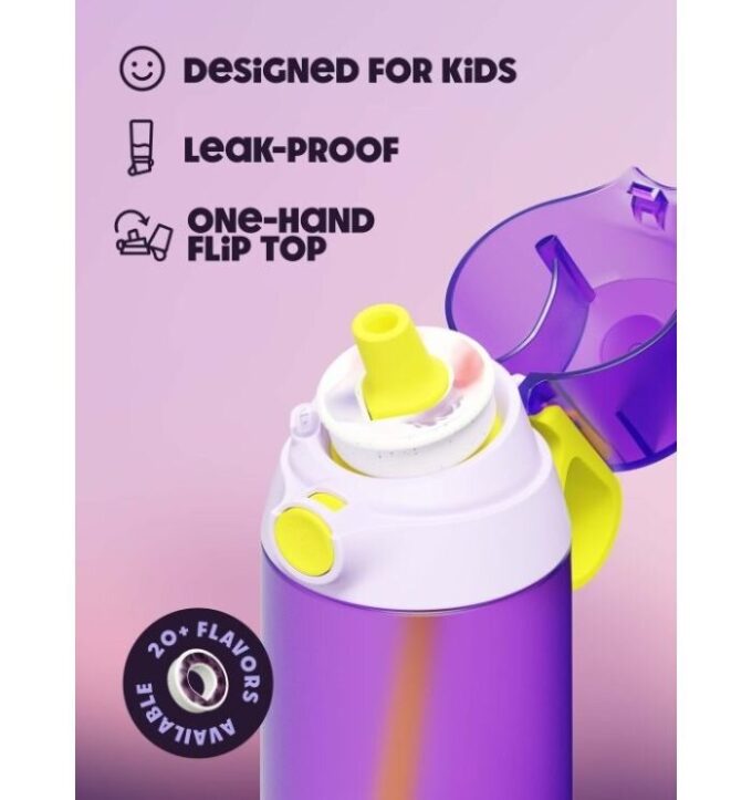 Sipper Flaschen Squid Purple Sipper Flaschen Squid Purple