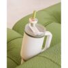 The Straw Flaschen Green Sage