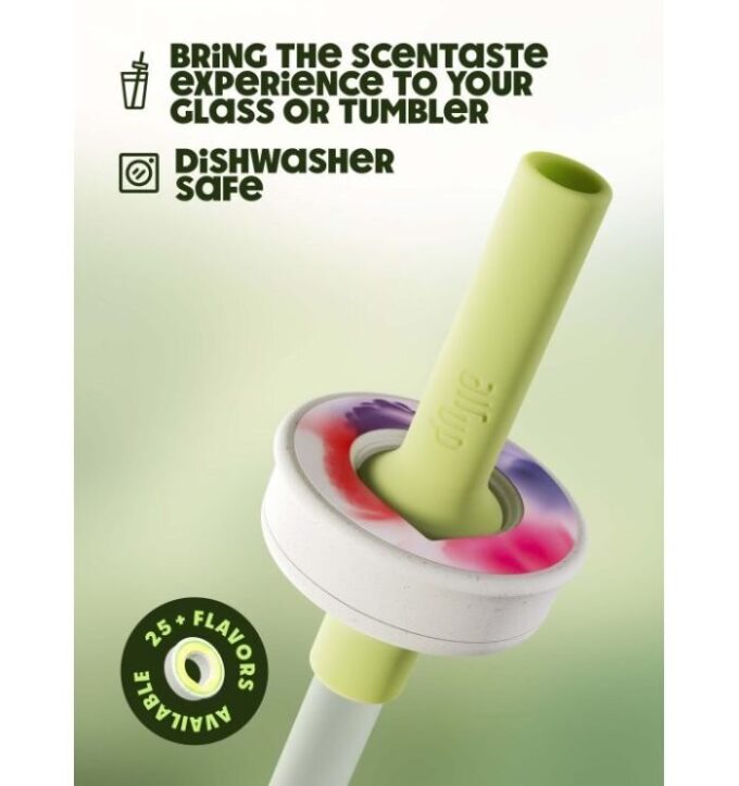 The Straw Flaschen Green Sage