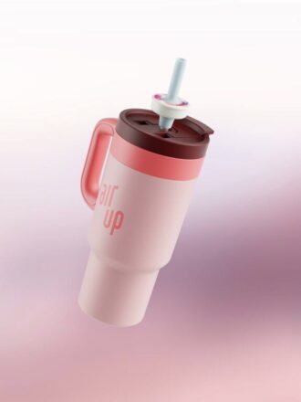 Tumbler-Flaschen Korallenrosa