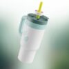 Tumbler-Flaschen Weiß-Grün Tumbler-Flaschen Weiß-Grün